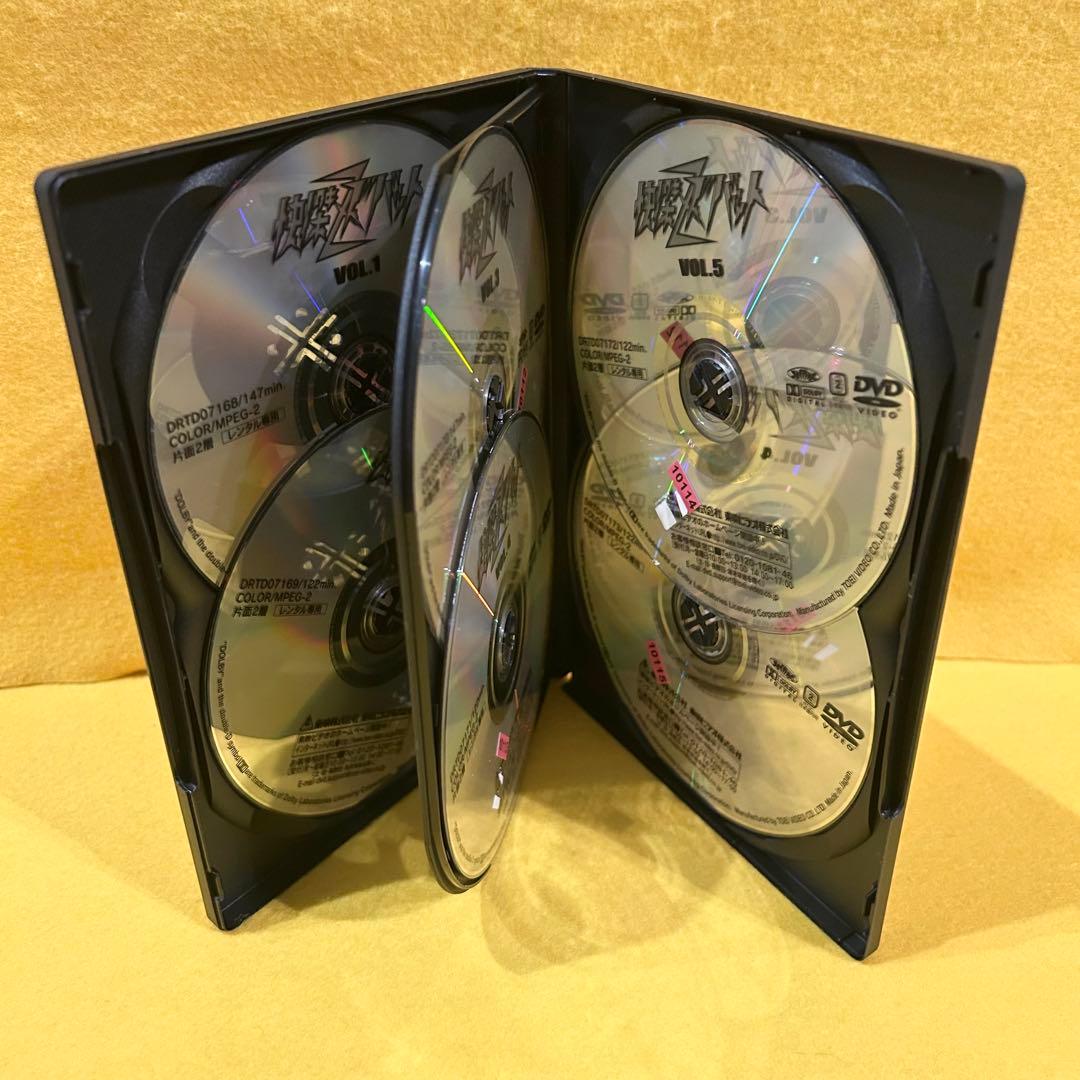 【新品ケース収納】 怪傑ズバット DVD 全6巻セット