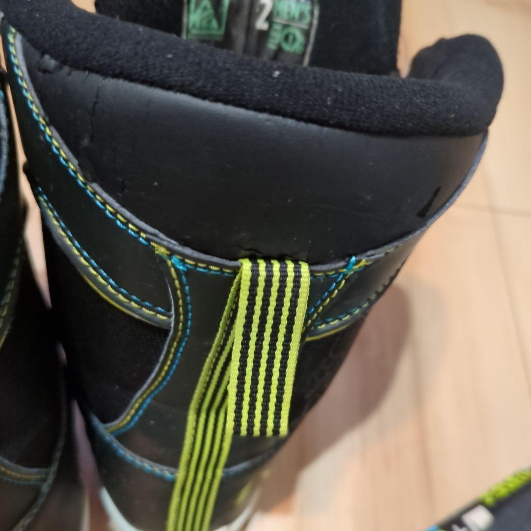 子供用110cmスノーボード ビンディングとブーツ 20cmセット