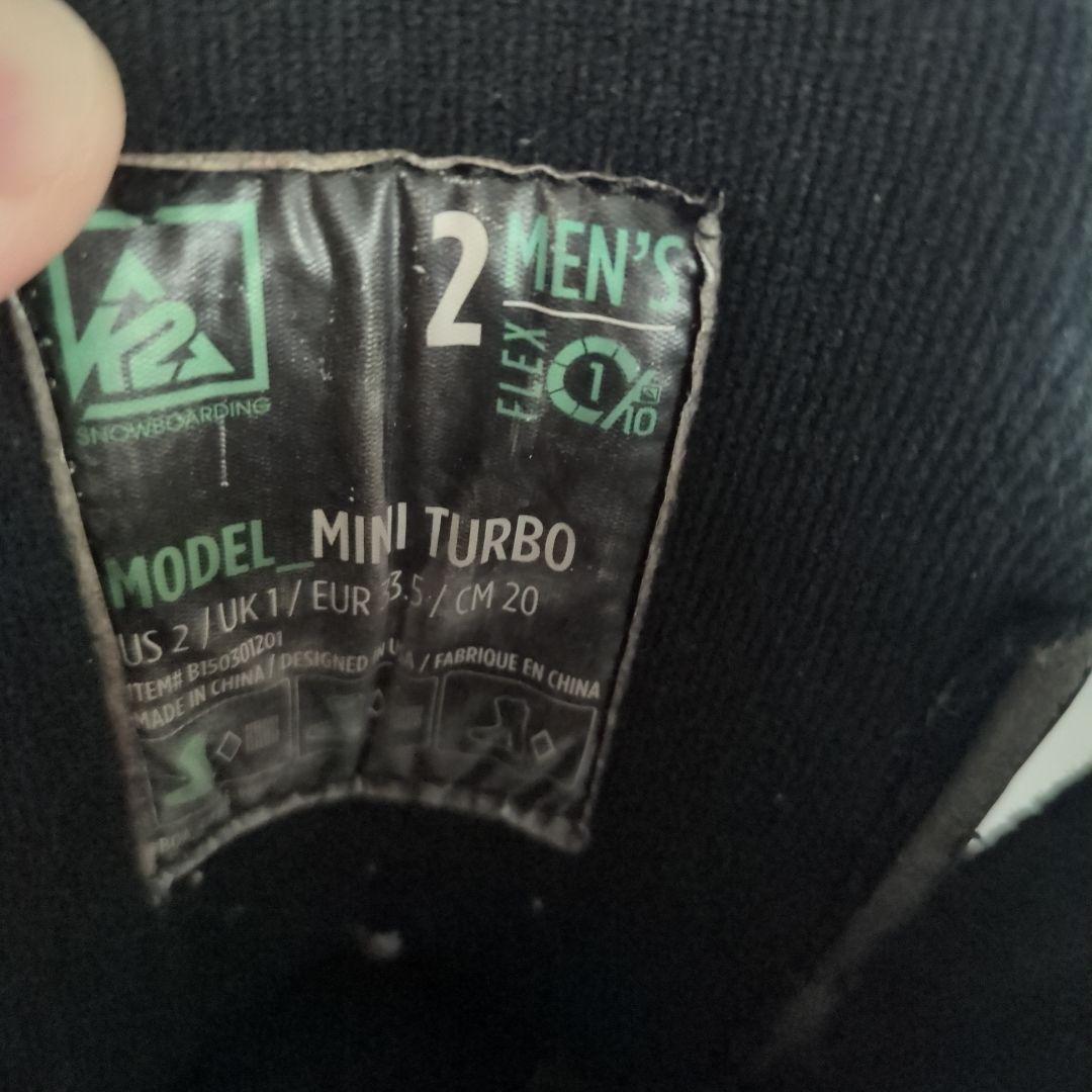 子供用110cmスノーボード ビンディングとブーツ 20cmセット