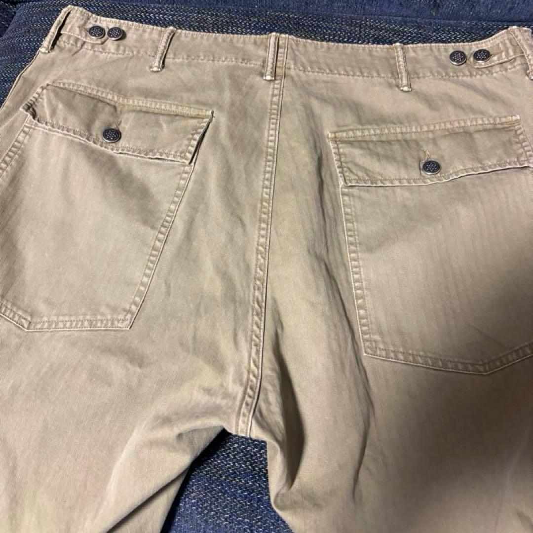 【極美品】RRL 13star ヘリンボーン ユーティリティ パンツ 38×32