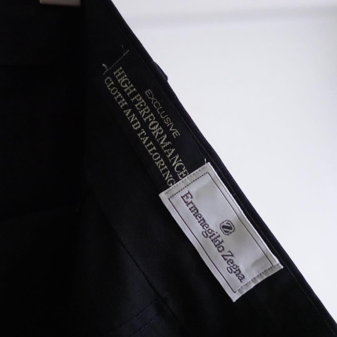 1990s Ermenegirdo Zegna ピンストライプワイドトラウザーズ