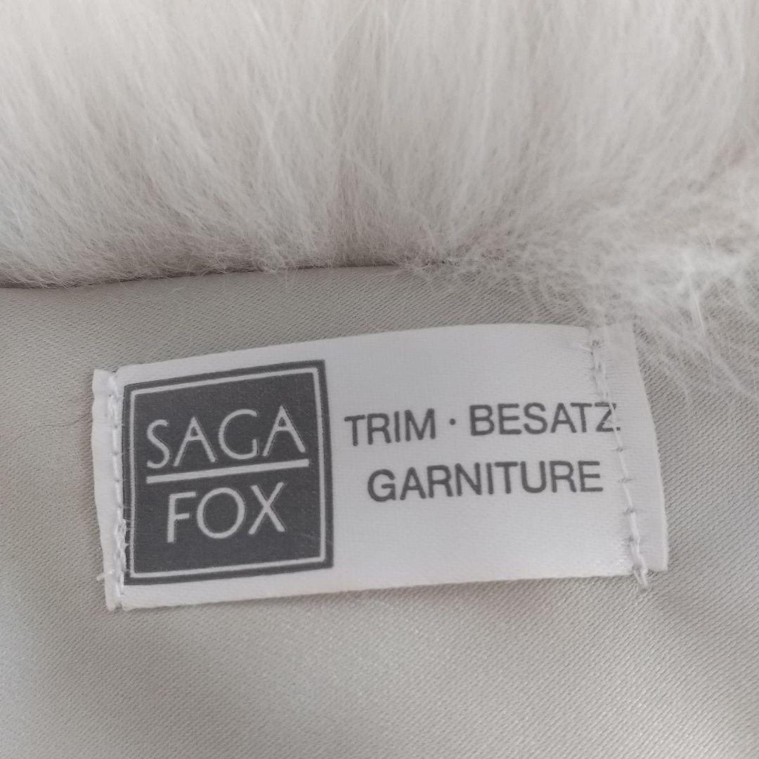 【極美品】 サガフォックス リアルファーマフラー 最高級 ブルーフォックス