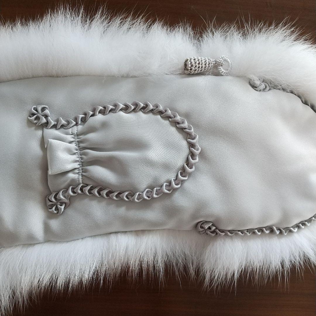 【極美品】 サガフォックス リアルファーマフラー 最高級 ブルーフォックス