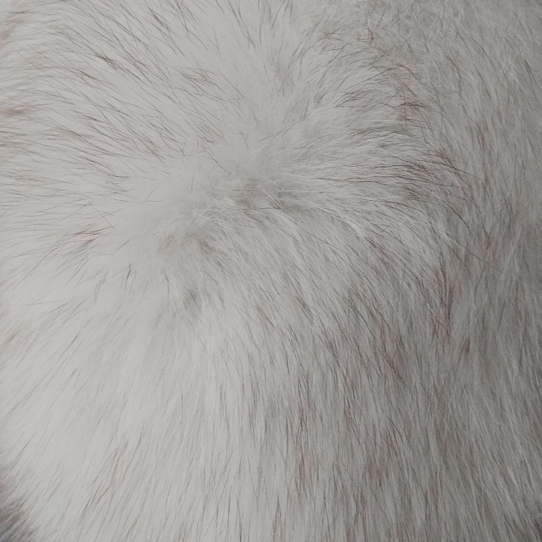 【極美品】 サガフォックス リアルファーマフラー 最高級 ブルーフォックス