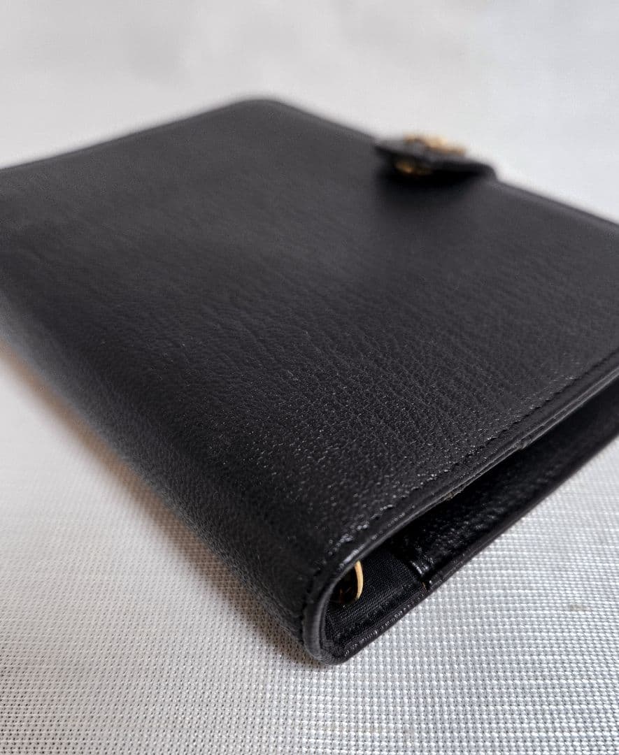 美品 シャネル CHANEL 手帳カバー ココマーク キャビアスキン