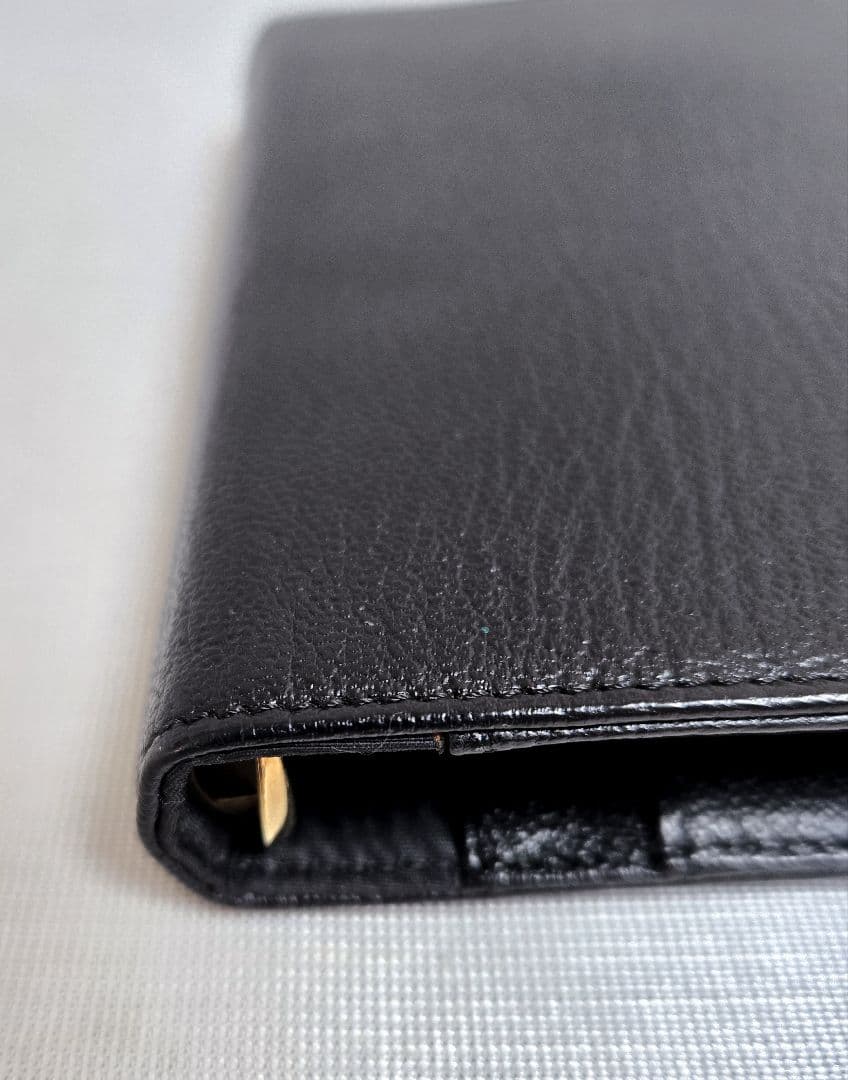 美品 シャネル CHANEL 手帳カバー ココマーク キャビアスキン