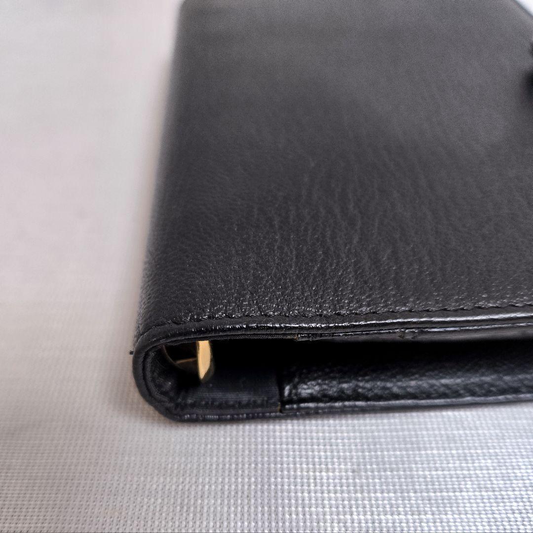 美品 シャネル CHANEL 手帳カバー ココマーク キャビアスキン