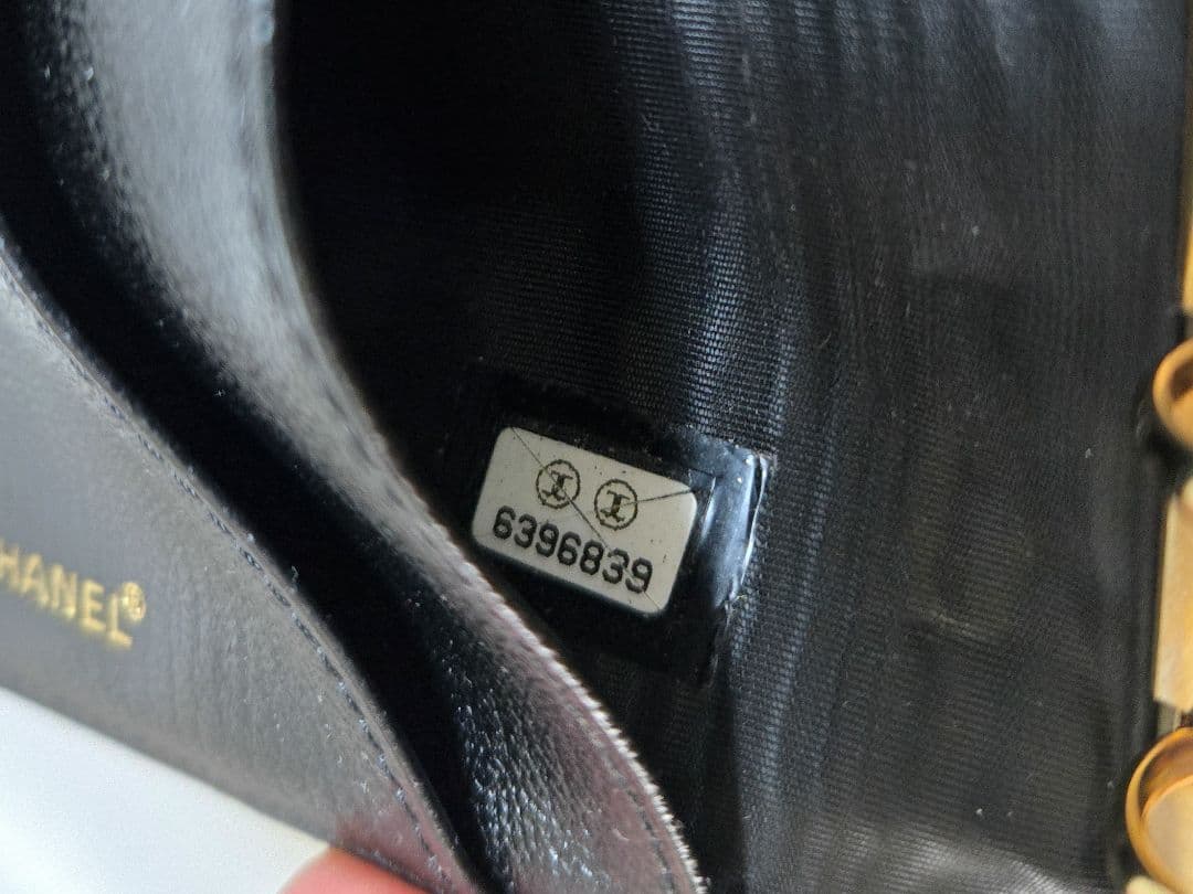 美品 シャネル CHANEL 手帳カバー ココマーク キャビアスキン