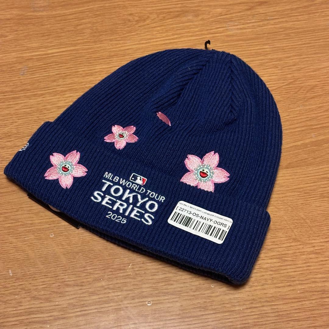 NEWERA 村上隆 ロサンゼルス　ドジャース ビーニー 東京シリーズ　限定