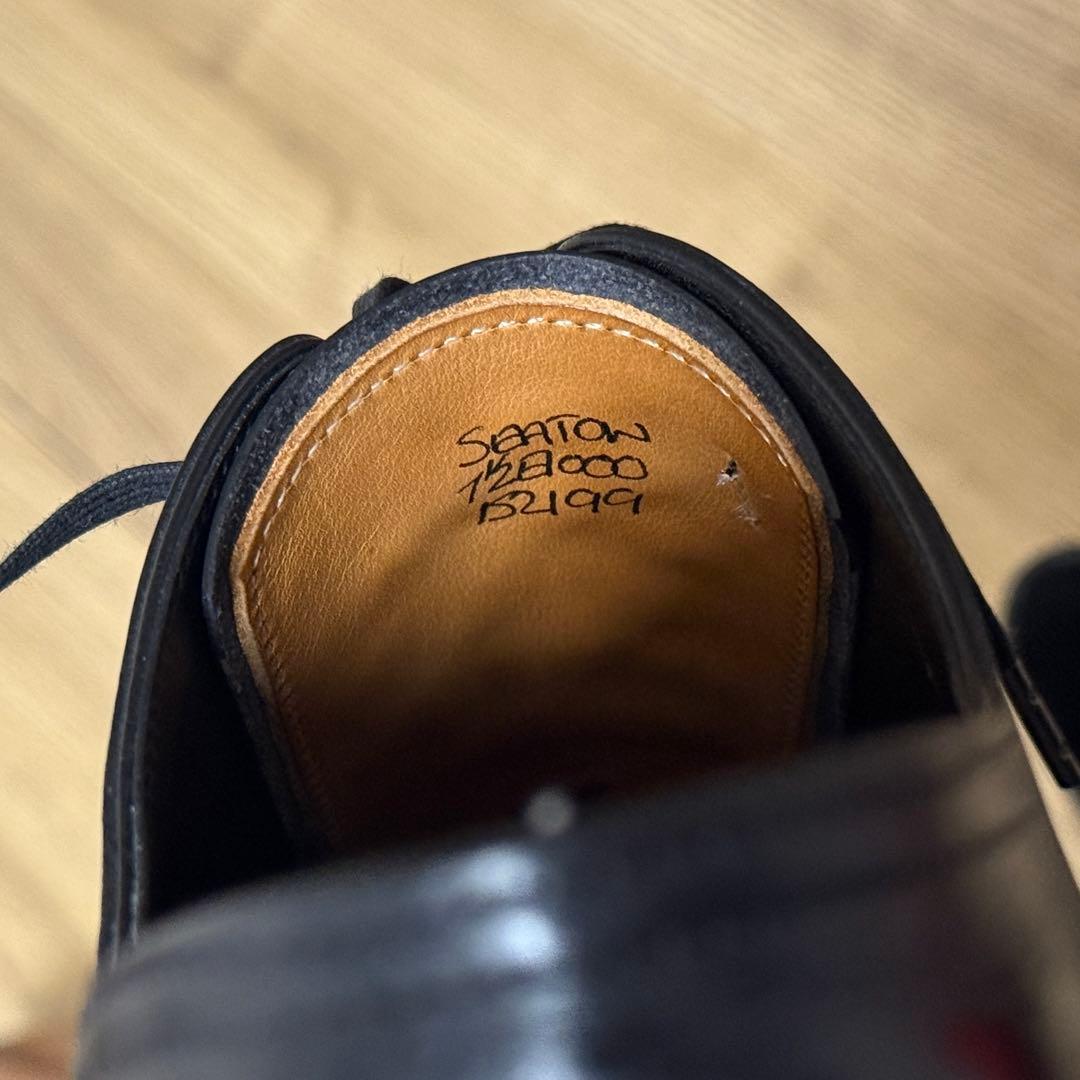 JOHN LOBB SEATON プレステージライン UK7.5E ブラック