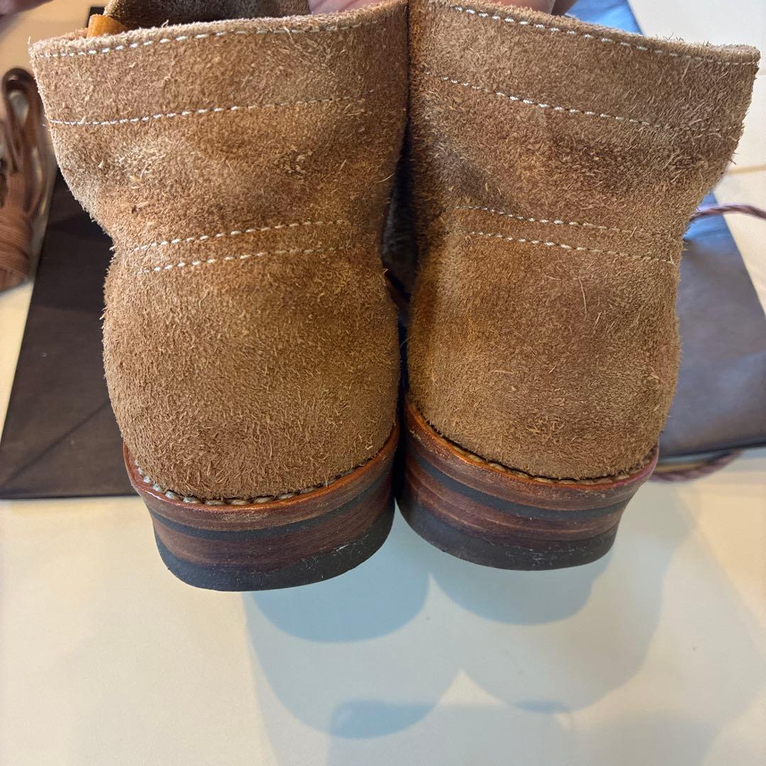 visvim ビズビム ブリガディアブーツ CAMEL US8.5 26.5㎝