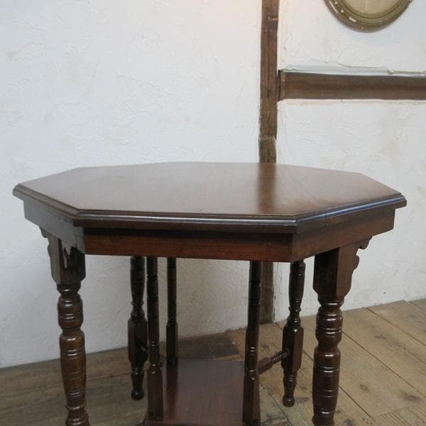 イギリス アンティーク 家具 サイドテーブル オケージョナル 英国 6712d