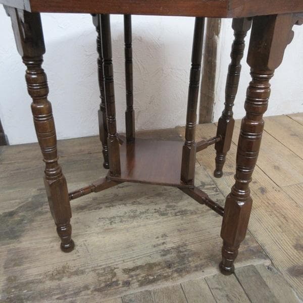 イギリス アンティーク 家具 サイドテーブル オケージョナル 英国 6712d