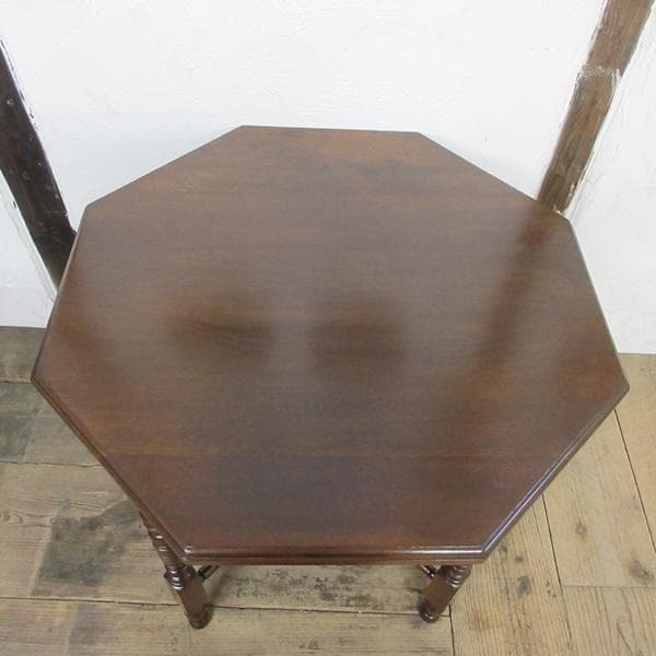 イギリス アンティーク 家具 サイドテーブル オケージョナル 英国 6712d