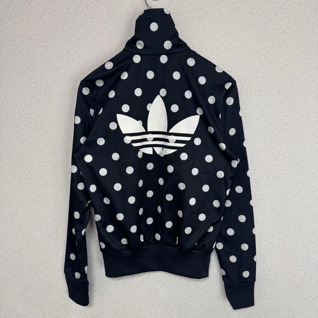 アディダス トラックジャケット ジャージ 総柄 ドッド柄 ファイヤーバード M