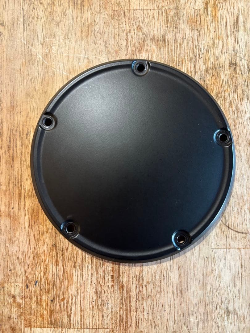 ハーレー純正 M8ダービーカバー（マットブラック）