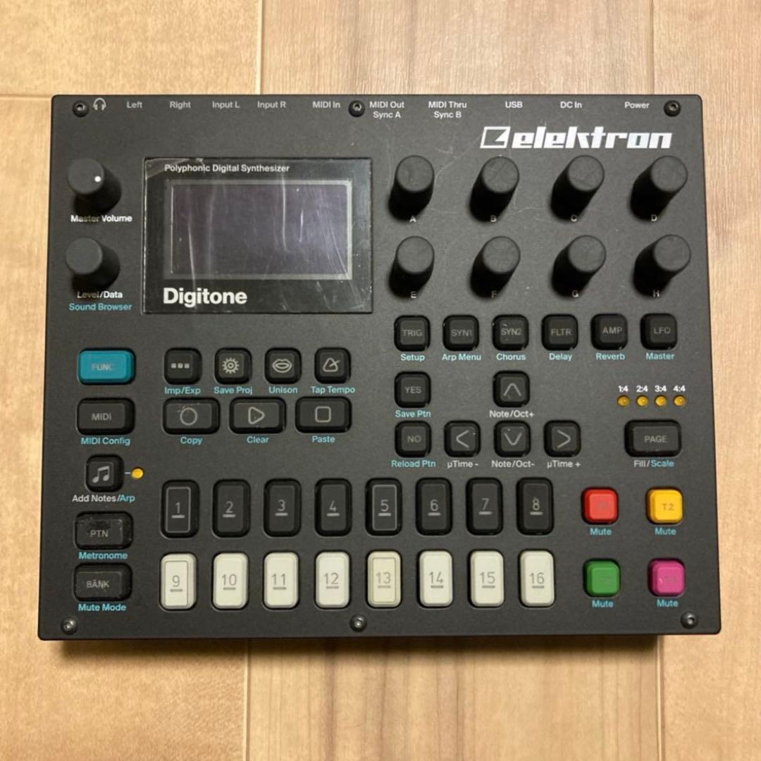 鍵盤楽器 elektron Digitone