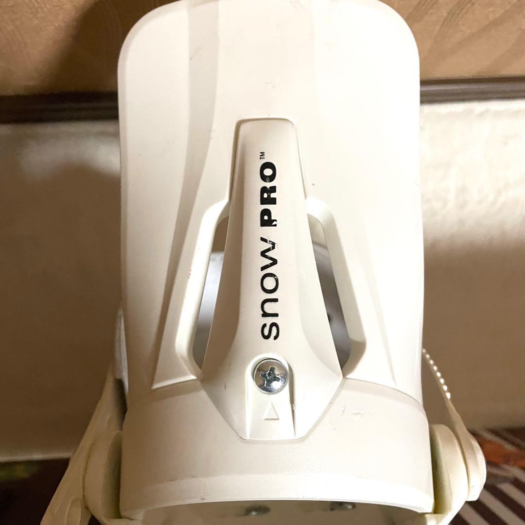 125cm スノーボードビィンディングセット リーシュコード付き