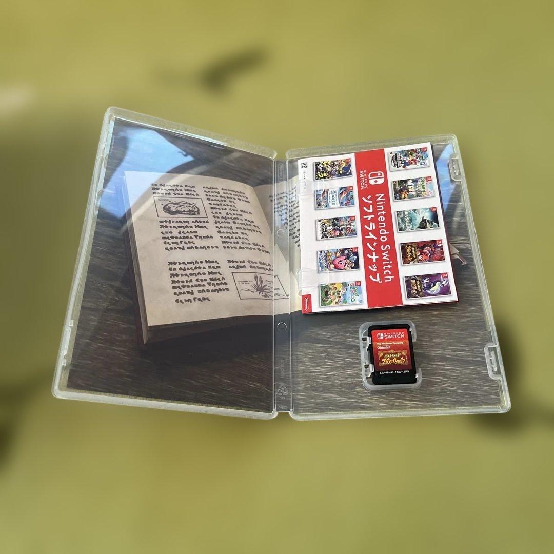 Nintendo Switch lite 本体　箱付き+ポケモンスカーレット