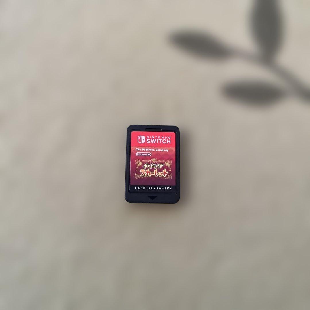 Nintendo Switch lite 本体　箱付き+ポケモンスカーレット