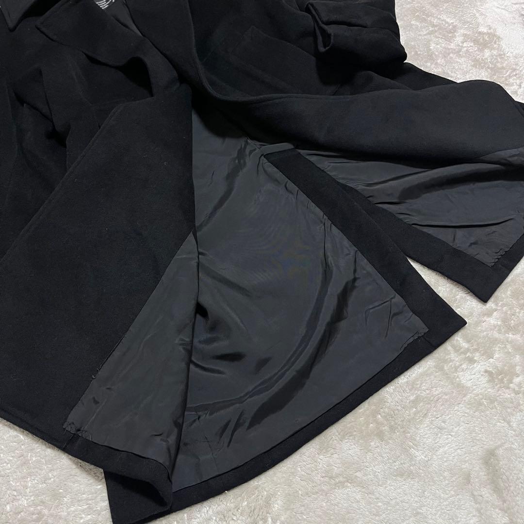 ワイズ　ヨウジヤマモト　ウール、カシミヤ　ノーボタン　コート　オーバー