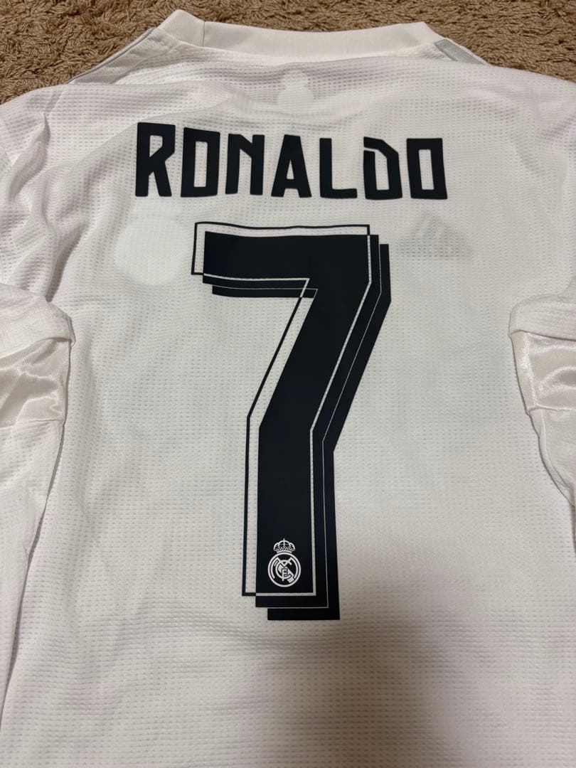 レアルマドリード 2016 CL決勝 ロナウド ユニフォーム 長袖