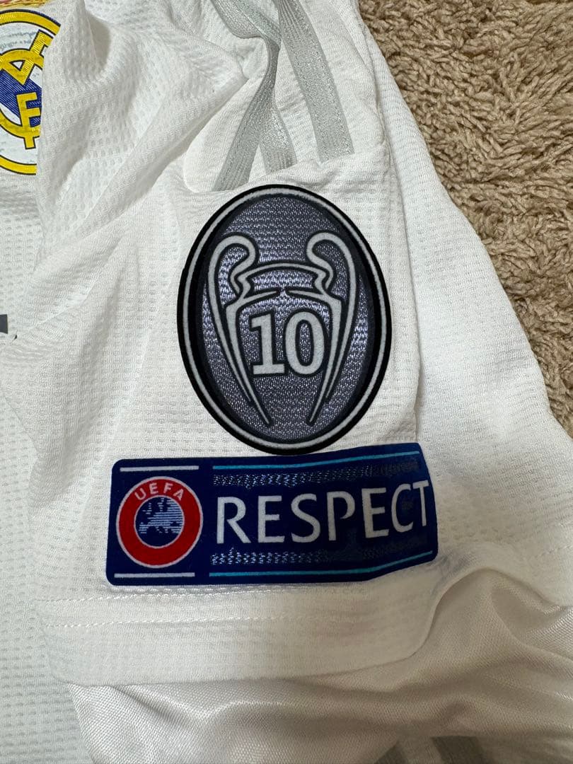 レアルマドリード 2016 CL決勝 ロナウド ユニフォーム 長袖