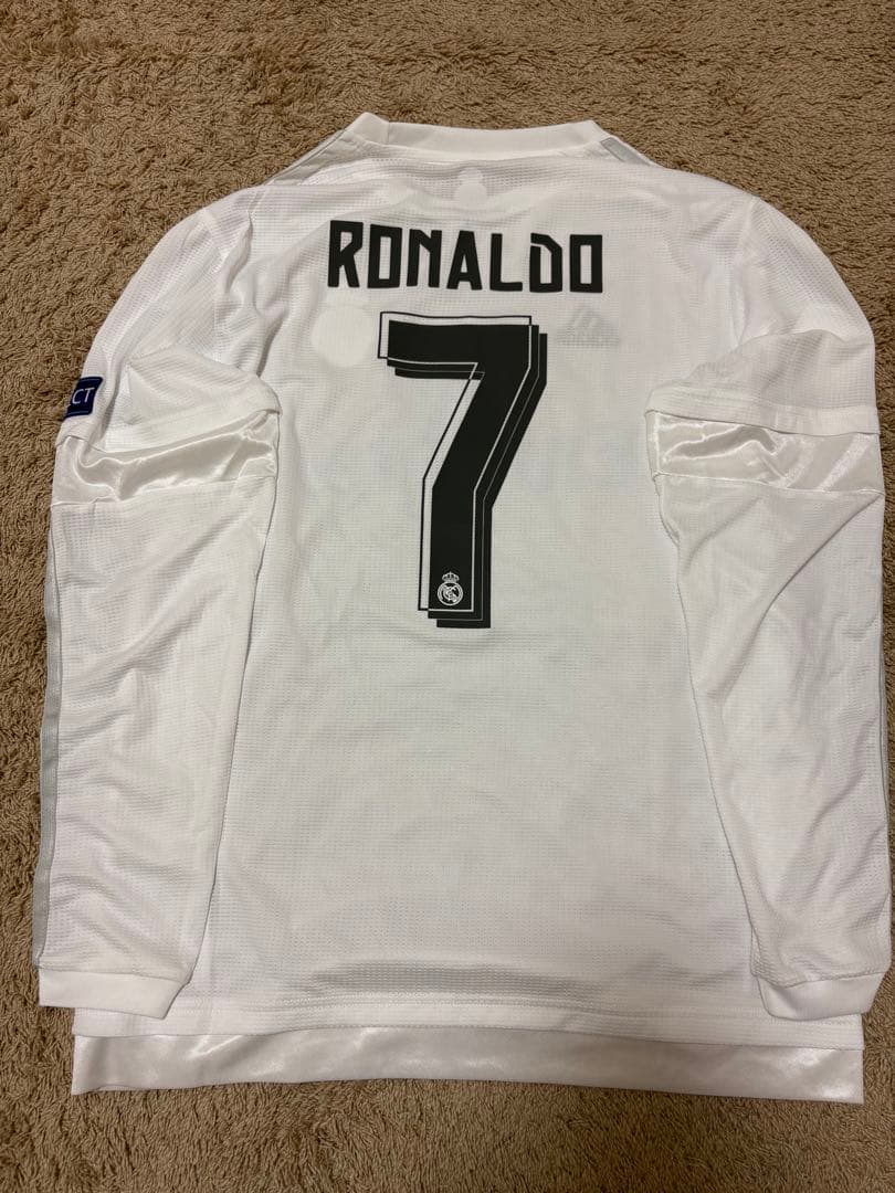 レアルマドリード 2016 CL決勝 ロナウド ユニフォーム 長袖