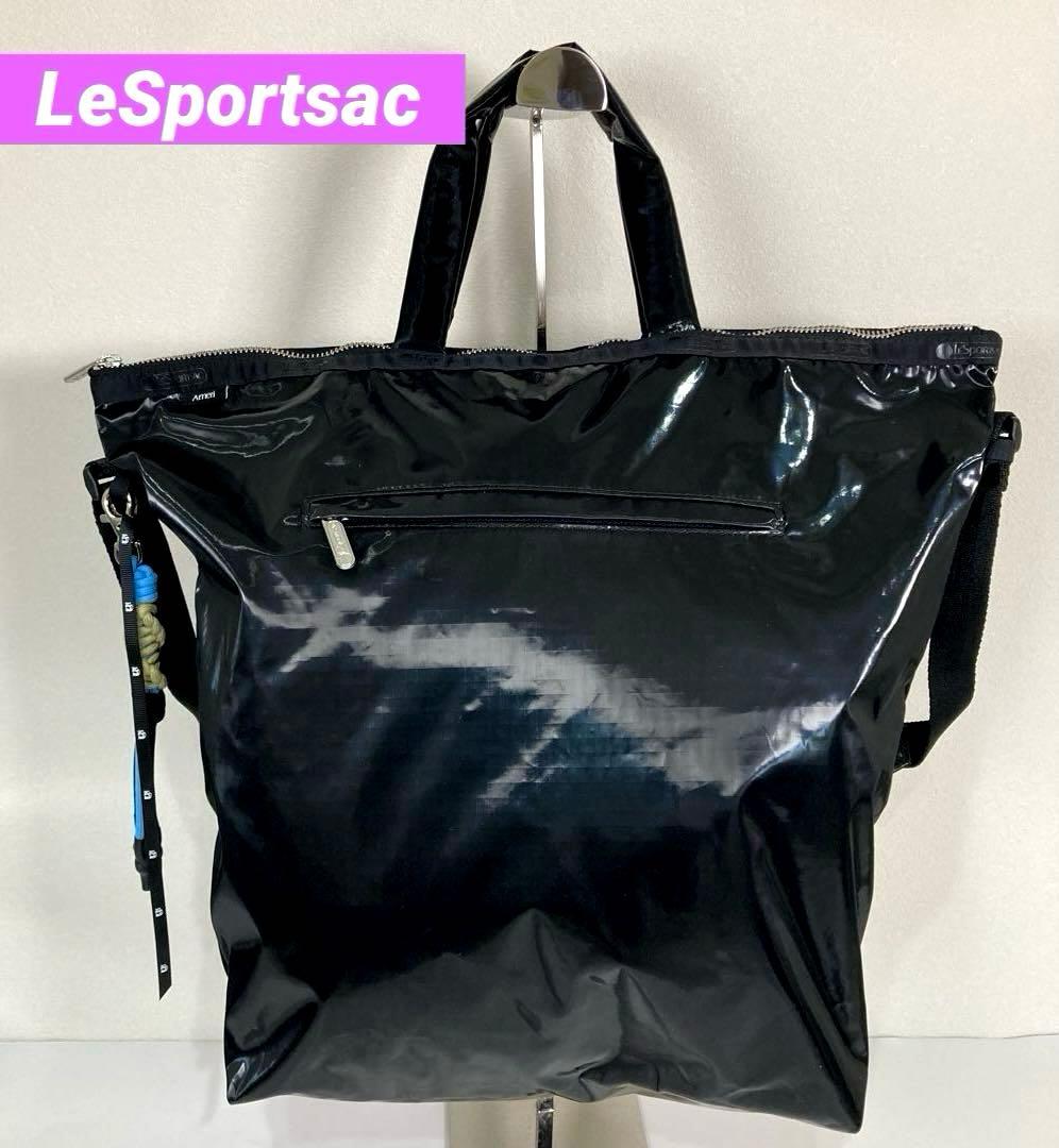 限定品　レスポートサック アメリ コラボ トートバッグ　光沢　大容量　完売品