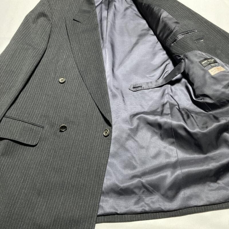 メンズティノラス★3ピース ダブルスーツセットアップ ジャケット ベスト パンツ