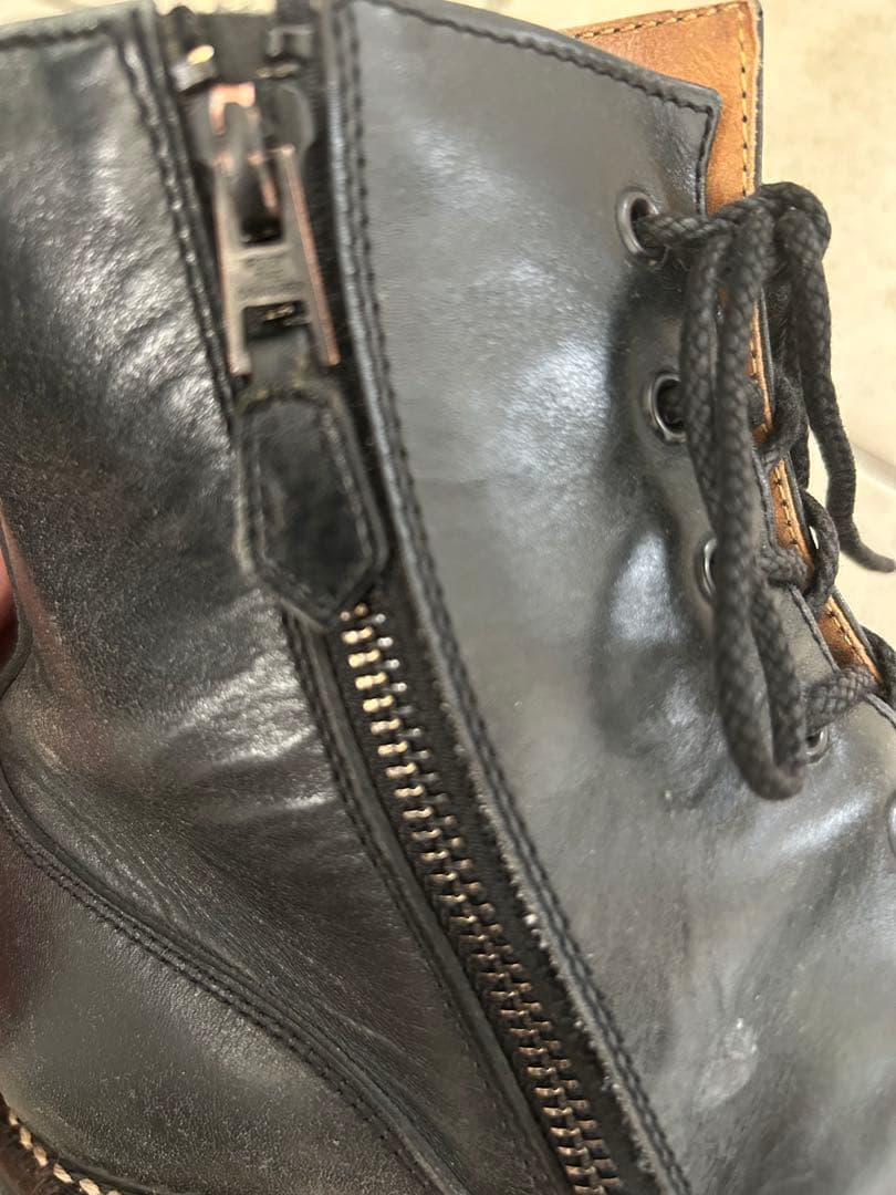 【激レア】 あおば着用 フットザコーチャー スタッズ ブラック ブーツ