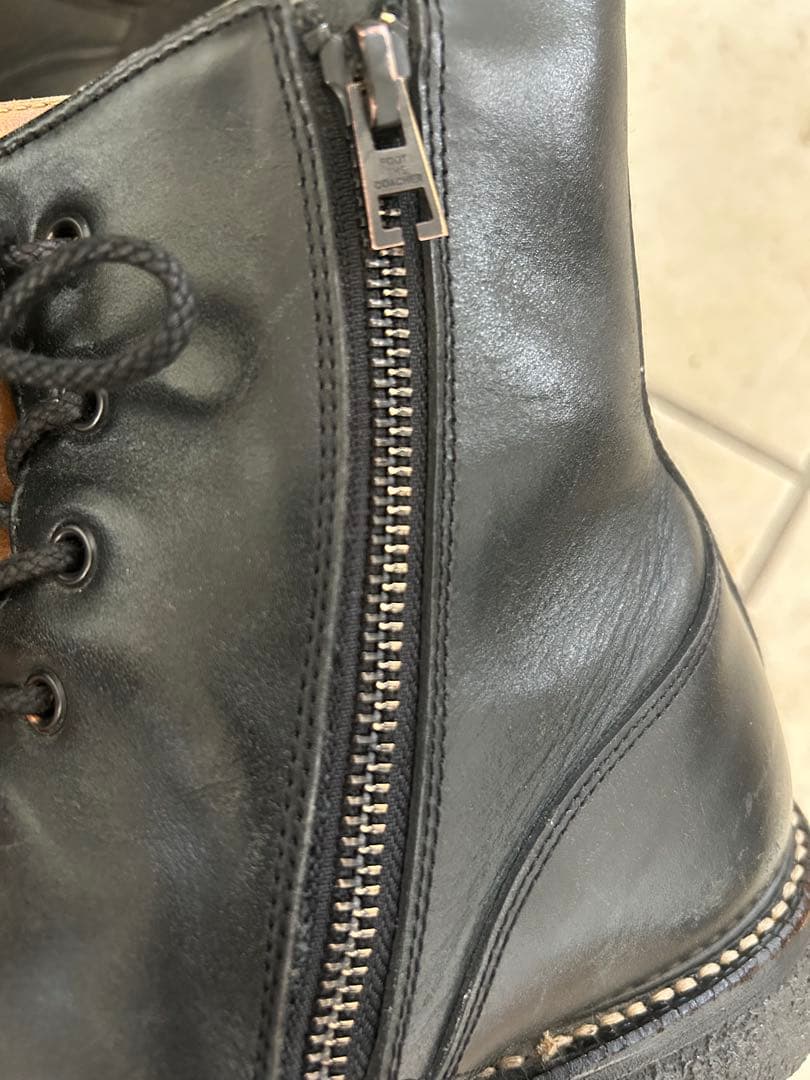 【激レア】 あおば着用 フットザコーチャー スタッズ ブラック ブーツ