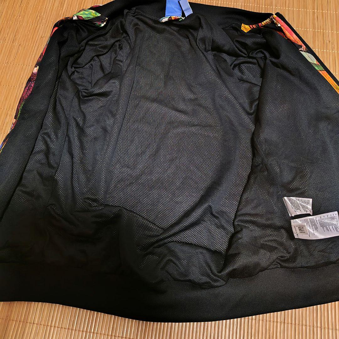 【限定セール！！】アディダス ジャージ トラックジャケット 鳥 総柄 オウム