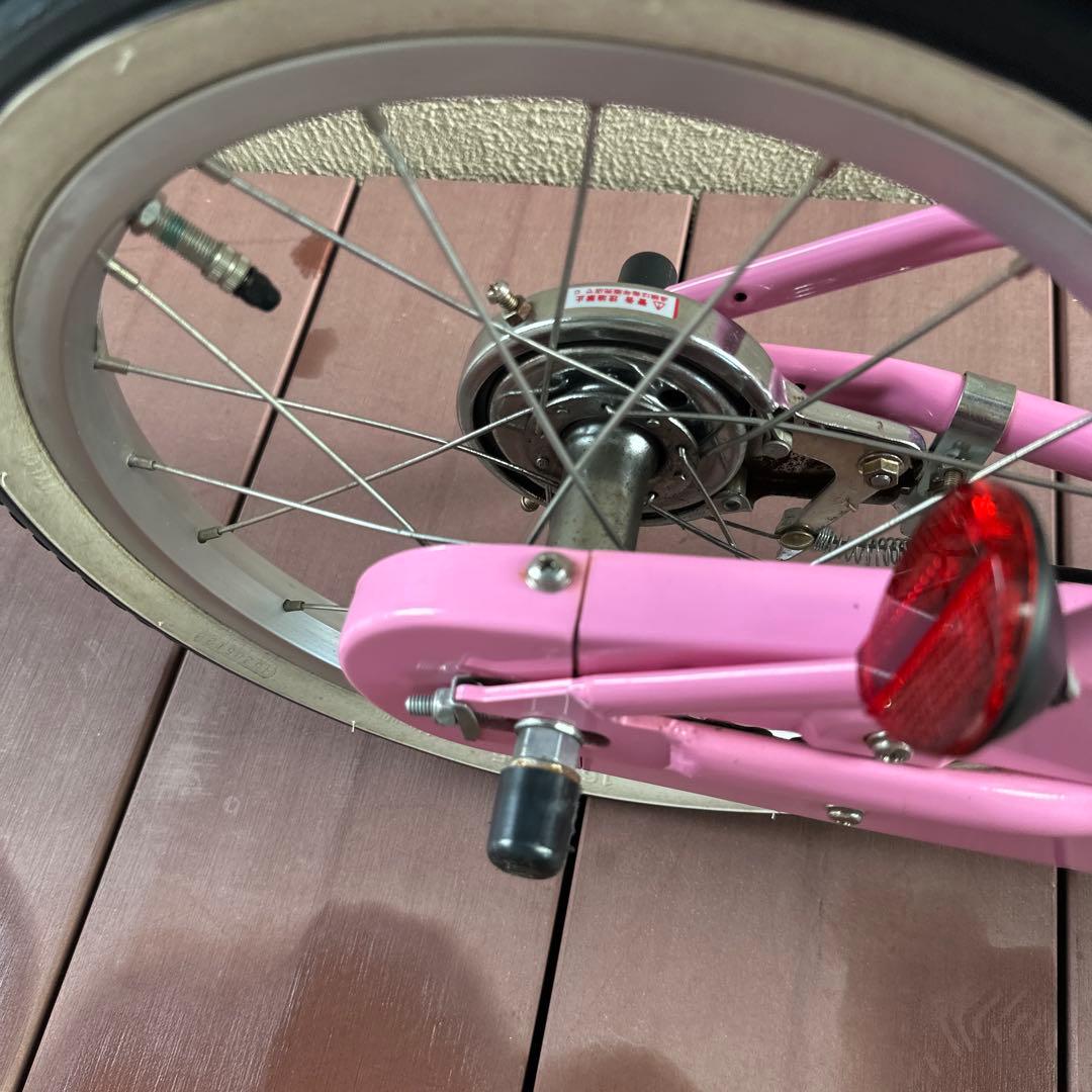 あさひ　INNOVATION FACTORY 幼児用自転車 ピンク　16インチ