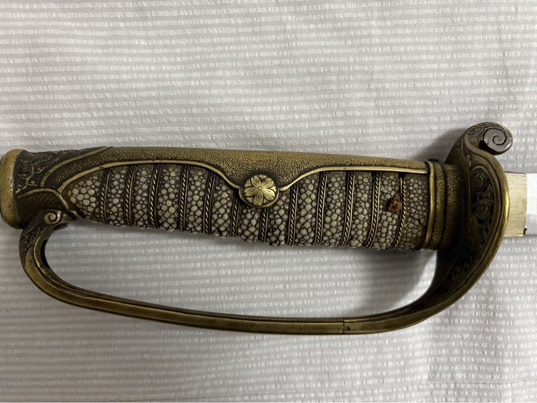 日本軍　尉官用両手握りサーベル　指揮刀　模造刀