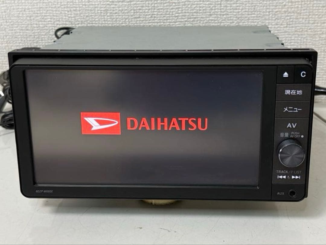 DAIHATSU ダイハツ純正 カーナビ NSZP-W66DE データ2015年