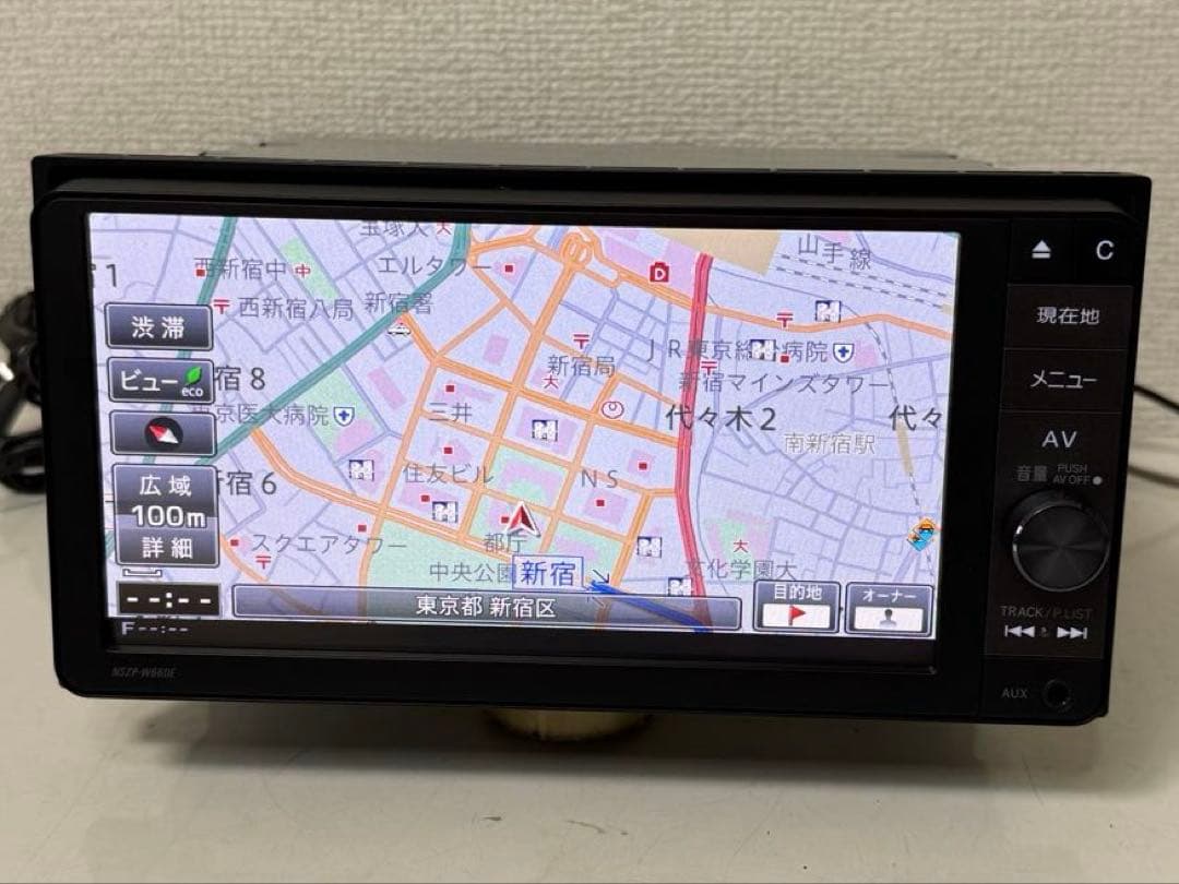 DAIHATSU ダイハツ純正 カーナビ NSZP-W66DE データ2015年
