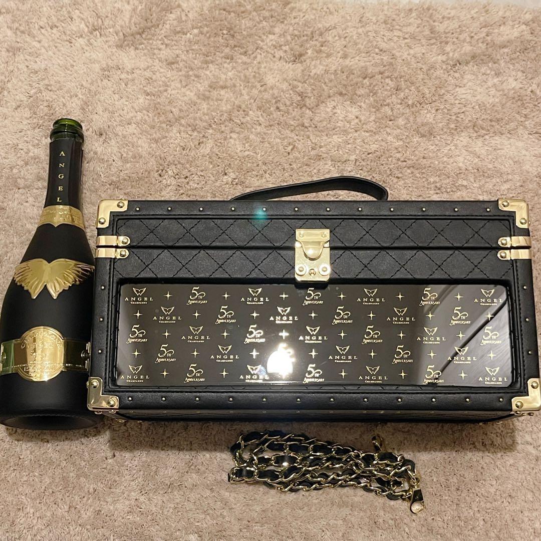 ま*す様 エンジェルシャンパン 5周年 空瓶付き