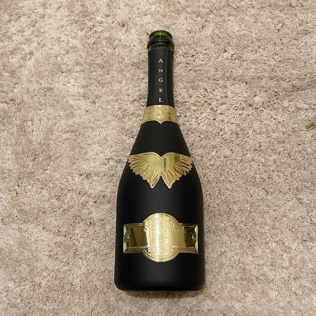 ま*す様 エンジェルシャンパン 5周年 空瓶付き