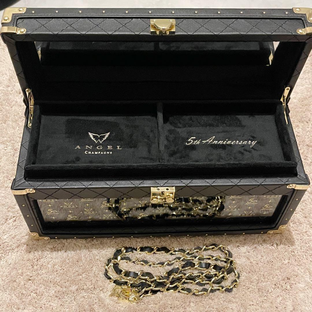 ま*す様 エンジェルシャンパン 5周年 空瓶付き