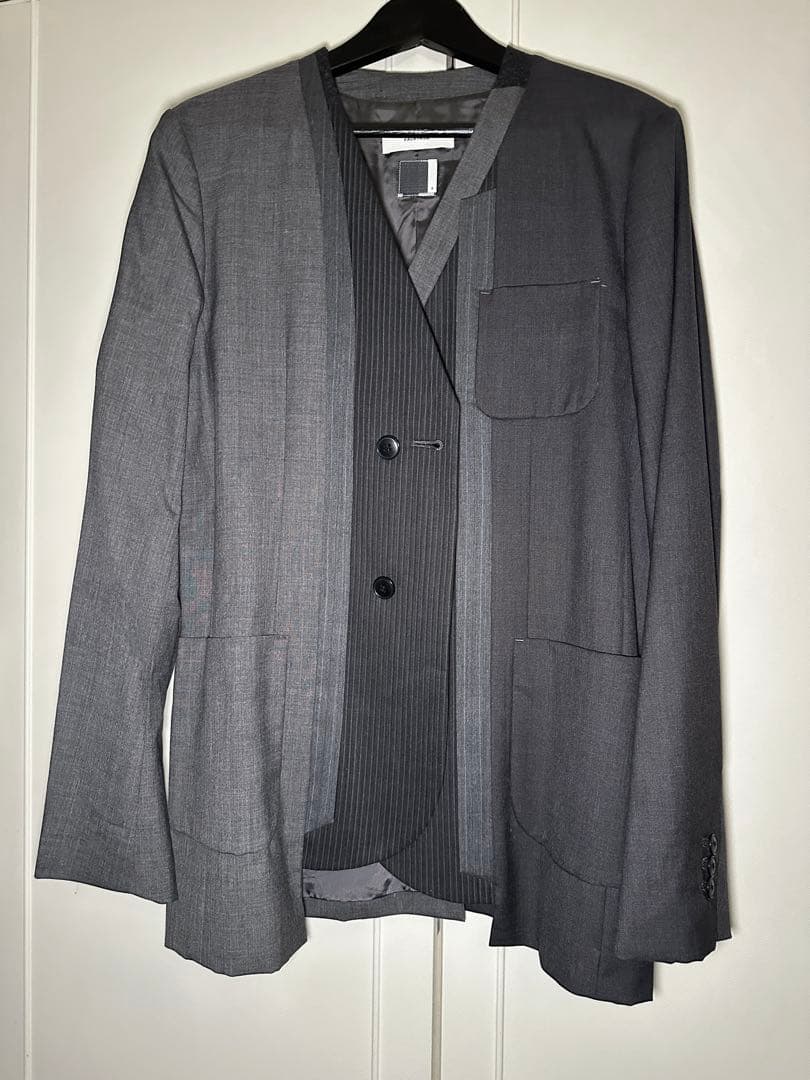 FACETASM ジャケット　サイズ3 ウール　グレー