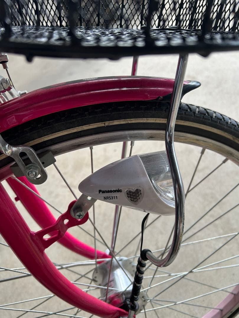 女の子　24インチ　自転車　ピンク　ガールズ　ラボ　ラブリー　ヘルメット