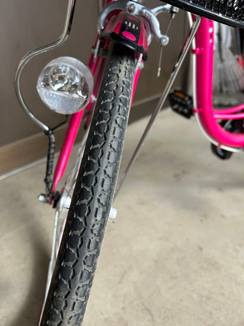 女の子　24インチ　自転車　ピンク　ガールズ　ラボ　ラブリー　ヘルメット