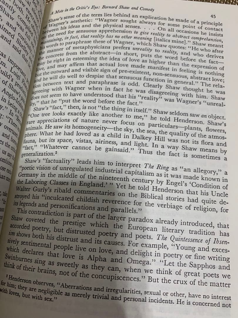 希少1965 A Collection of Critical Essays