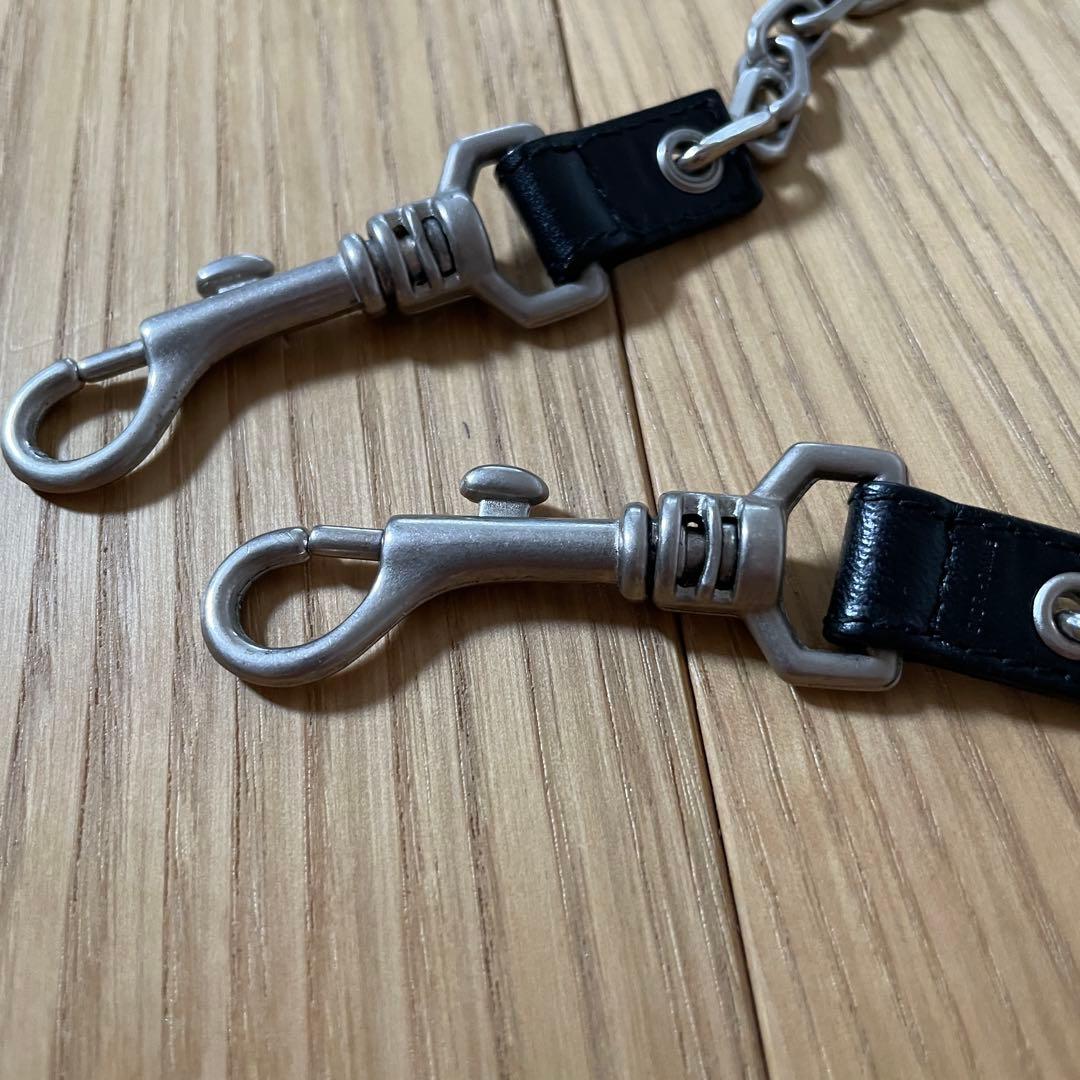 新品 Dior homme ウォレットチェーン エディ スリマン 期 デニム