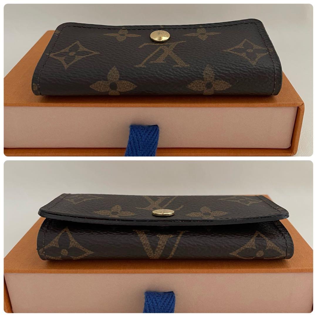 美品　ルイヴィトン　モノグラム　ミュルティクレ4 キーケース　付属品
