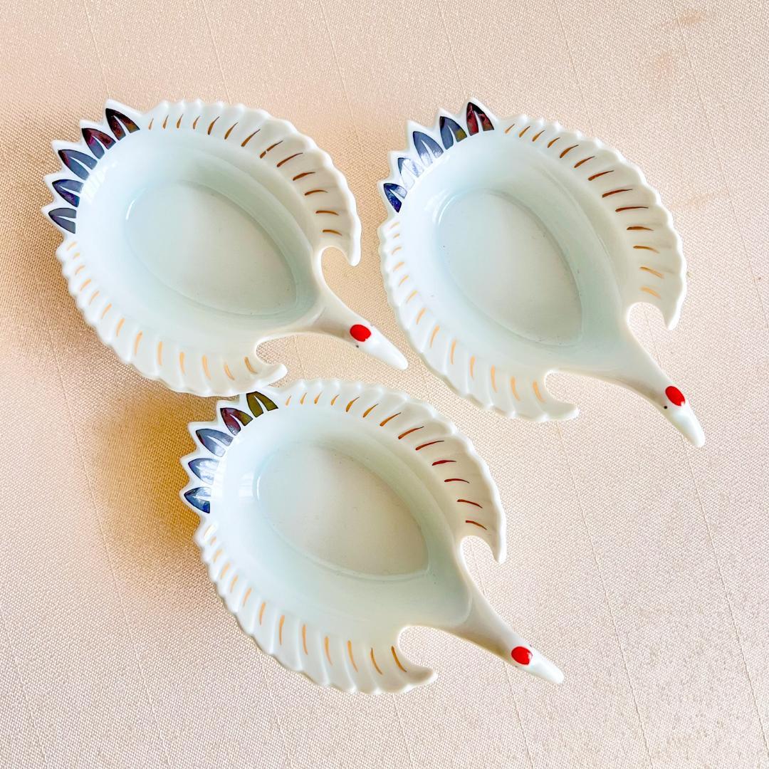 鳥の形状のボウル 3個セット