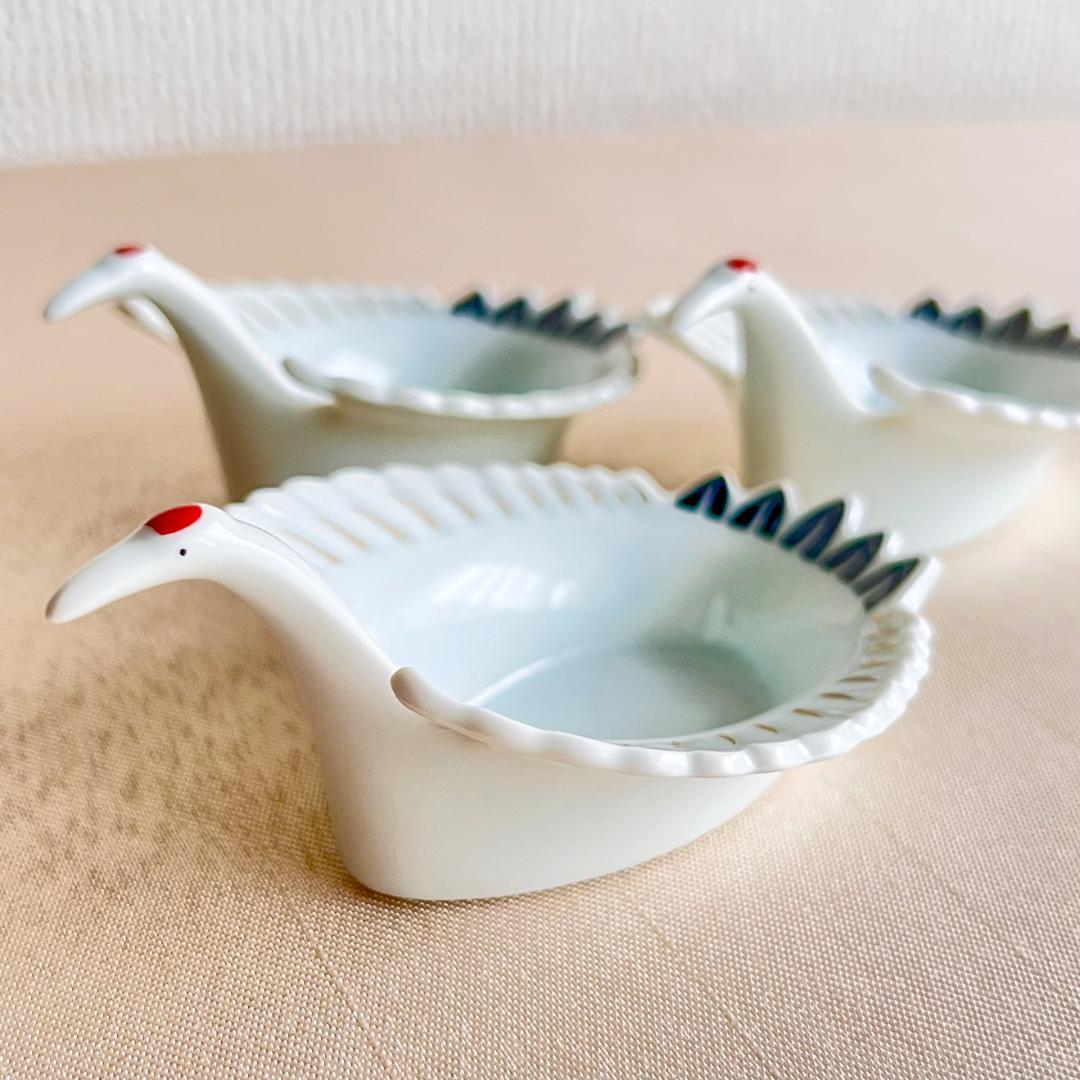 鳥の形状のボウル 3個セット