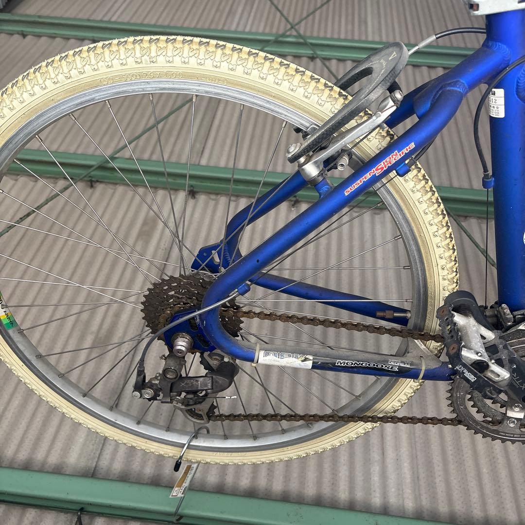 マウンテンバイク　マングース　シマノXTR 使用