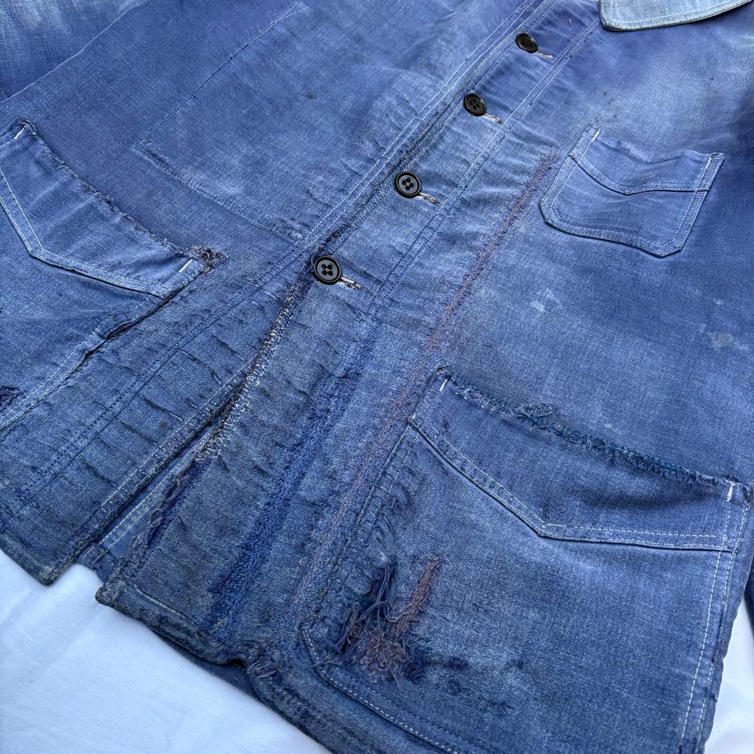 40's LE MONT ST MICHELモールスキン　フレンチワーク